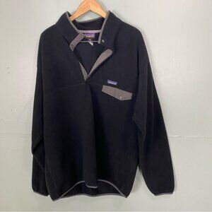 Patagonia Synchilla Black Pullover XXL
